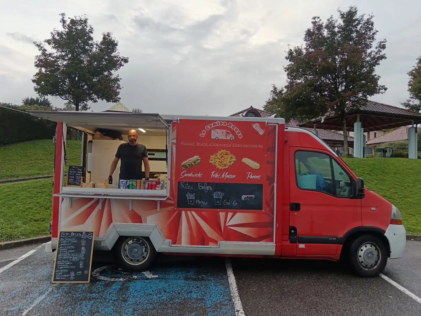 Le Camion Rouge - Foodtruck nomade - Eteaux - La-Roche-sur-Foron - Reignier-Esery